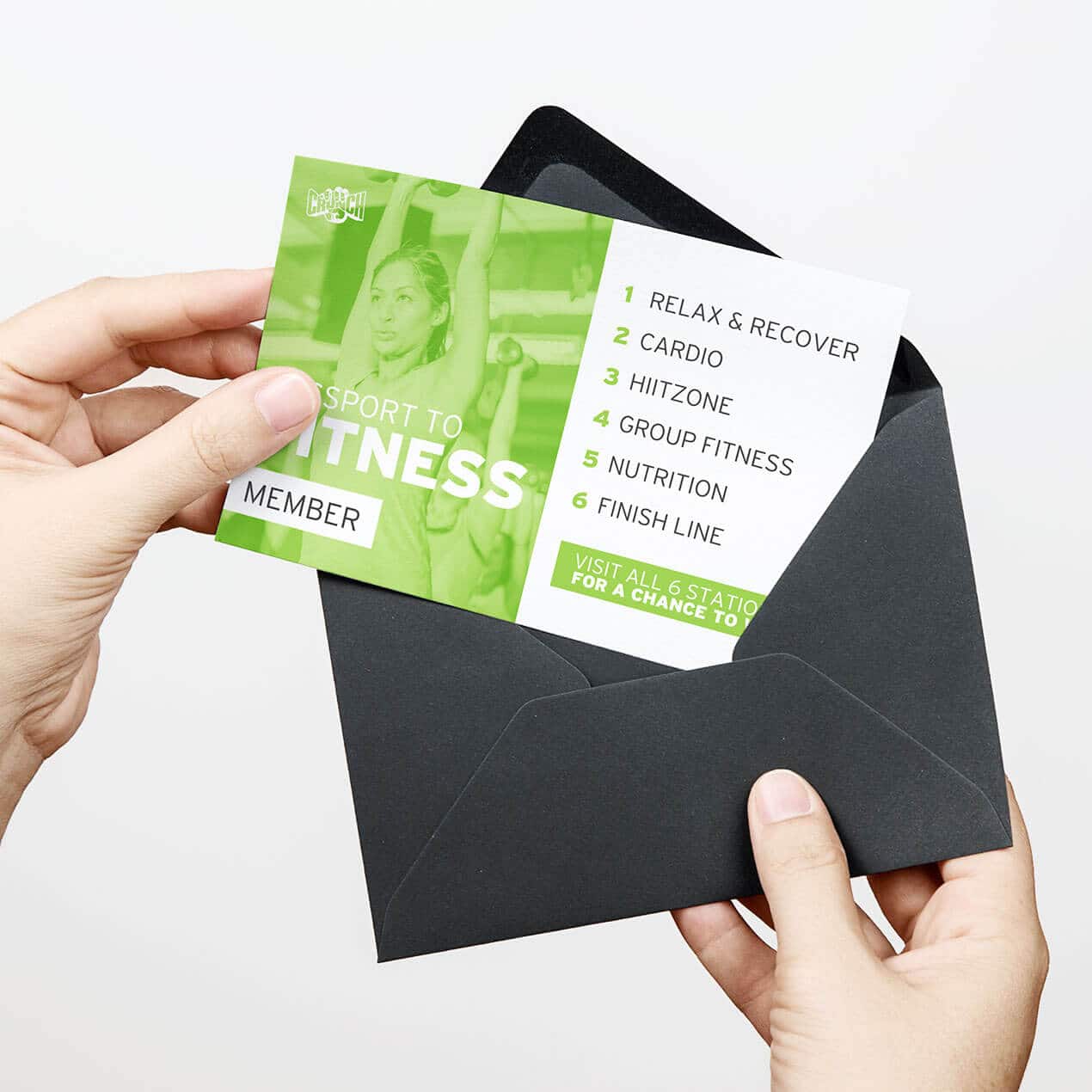 Crunch Fitness Membership Card